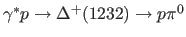 $\gamma^* p \rightarrow \Delta^+(1232) \rightarrow p \pi^0$