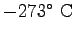 $\rm -273^\circ~C$