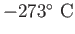 $\rm -273^\circ~C$