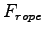 $F_{rope}$