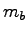$m_b$