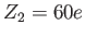 $Z_2 = 60e$