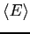 $\langle E \rangle$
