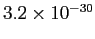 $3.2\times 10^{-30}$
