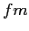$fm$