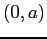 $(0,a)$
