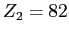$Z_2=82$