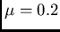 $\mu=0.2$