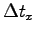 \( \Delta t_{x} \)