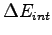 $\Delta E_{int}$