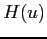 $H(u)$