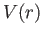 $ V(r)$