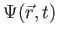 $ \Psi(\vec r,t)$